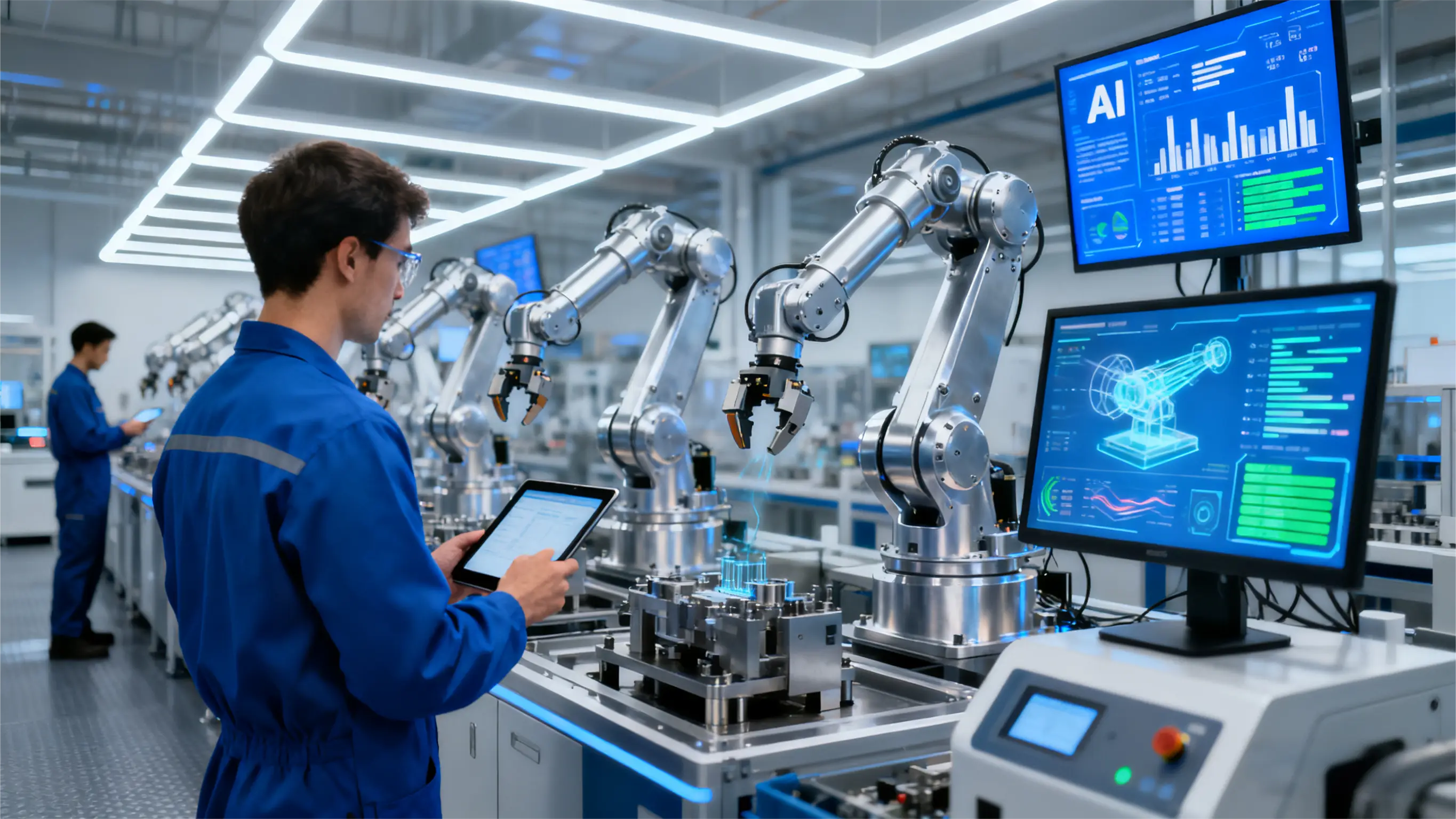 [行业动态] AI 大模型深度融入机械智造，全流程数字化降本增效成效凸显
